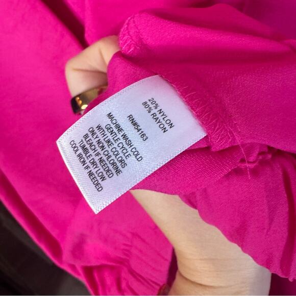 Marc New York pink boxy button down blouse - Picture 3 of 5